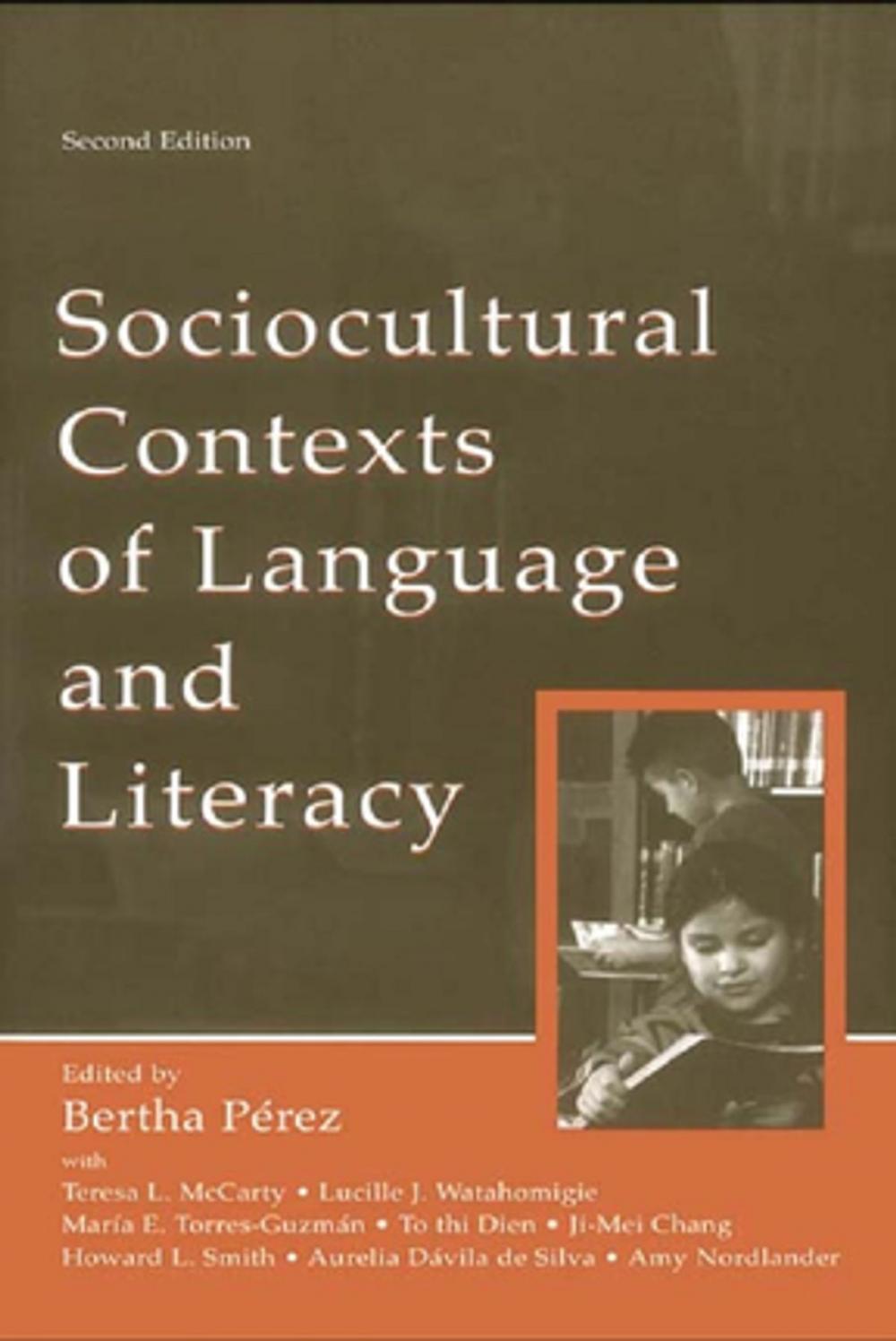 Big bigCover of Sociocultural Contexts of Language and Literacy