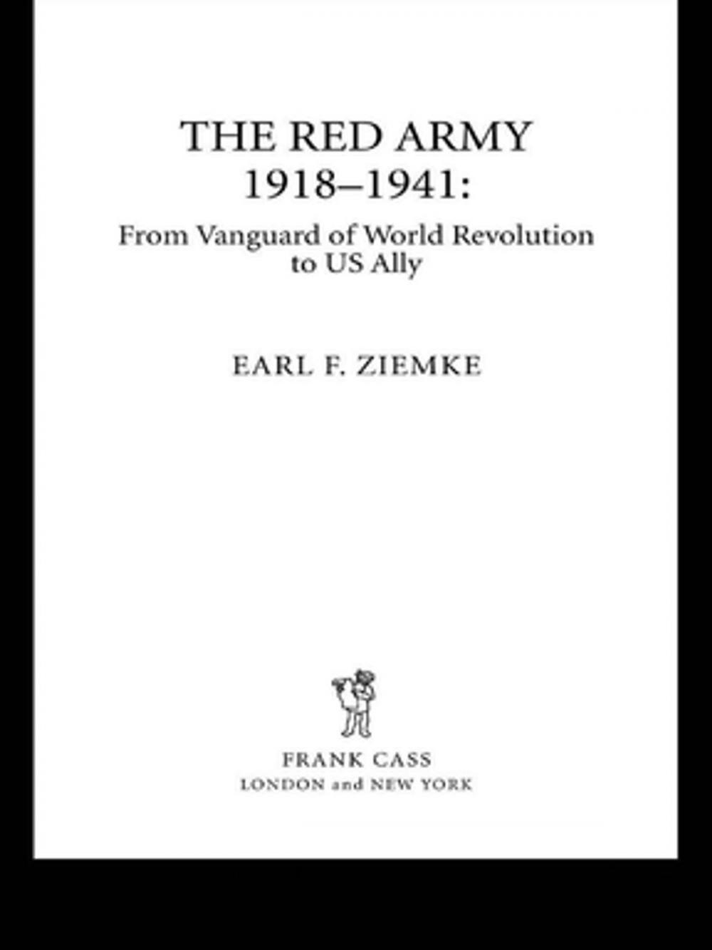 Big bigCover of The Red Army, 1918-1941