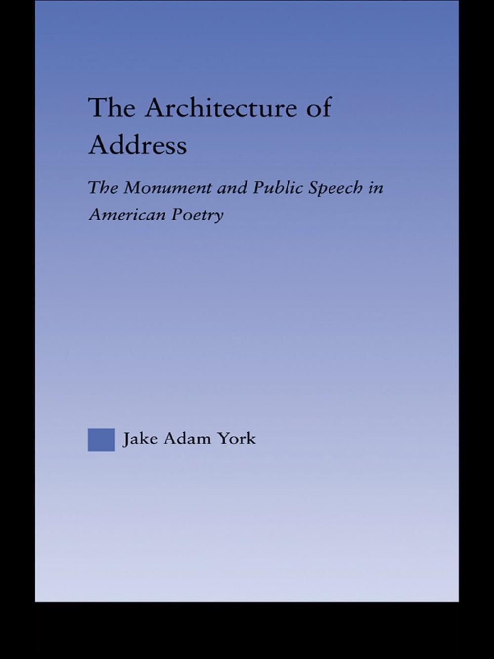 Big bigCover of The Architecture of Address