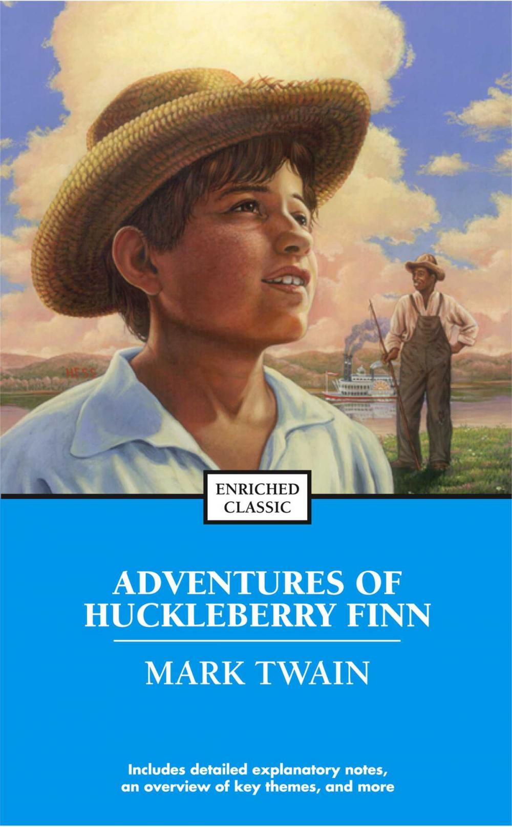 Big bigCover of Adventures of Huckleberry Finn