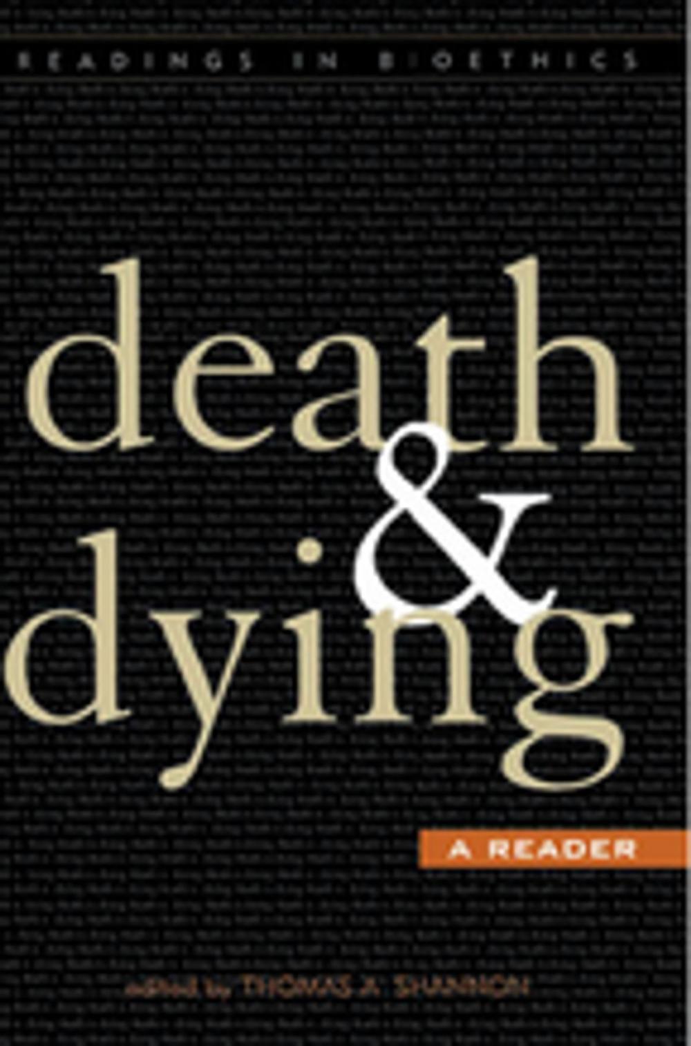 Big bigCover of Death and Dying