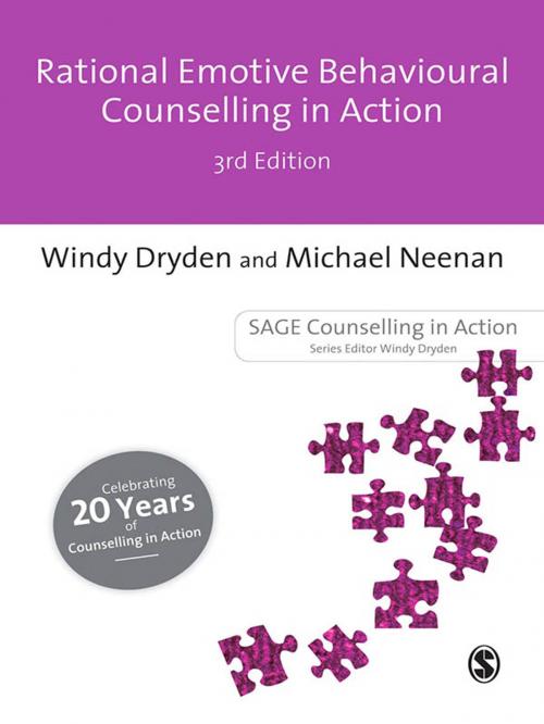 Cover of the book Rational Emotive Behavioural Counselling in Action by Windy Dryden, Mr Michael Neenan, SAGE Publications