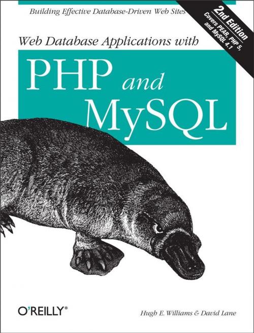 Cover of the book Web Database Applications with PHP and MySQL by Hugh E. Williams, David Lane, O'Reilly Media