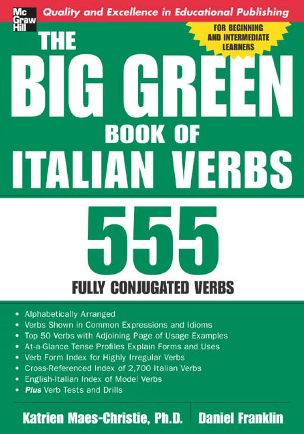 Big bigCover of The Big Green Book of Italian Verbs