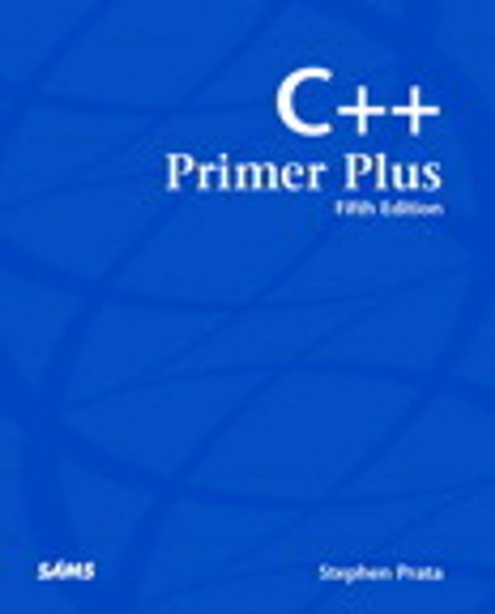 Big bigCover of C++ Primer Plus