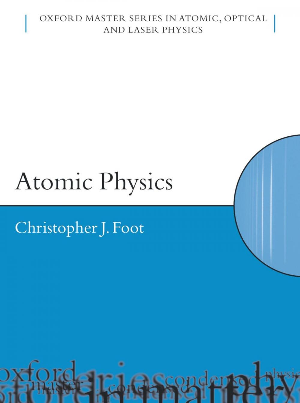 Big bigCover of Atomic Physics