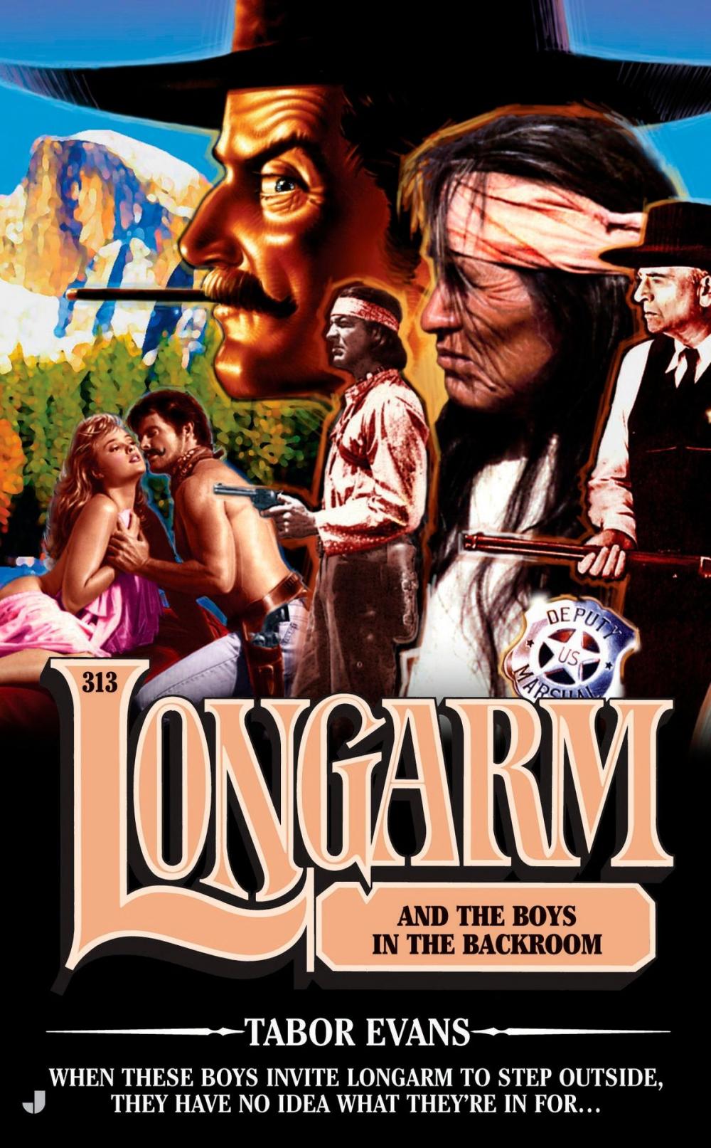 Big bigCover of Longarm 313: Longarm and the Boys in the Back Room