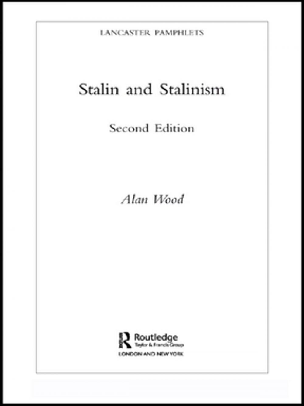 Big bigCover of Stalin and Stalinism