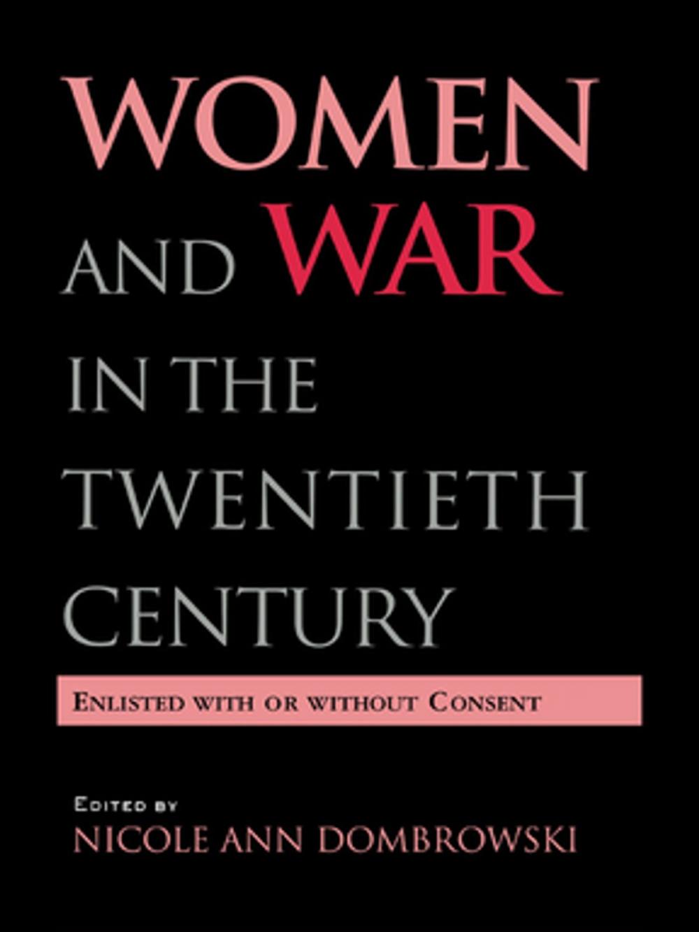 Big bigCover of Women and War in the Twentieth Century