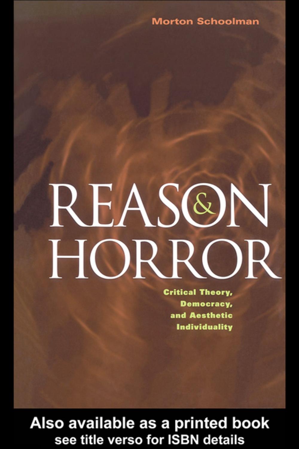 Big bigCover of Reason and Horror