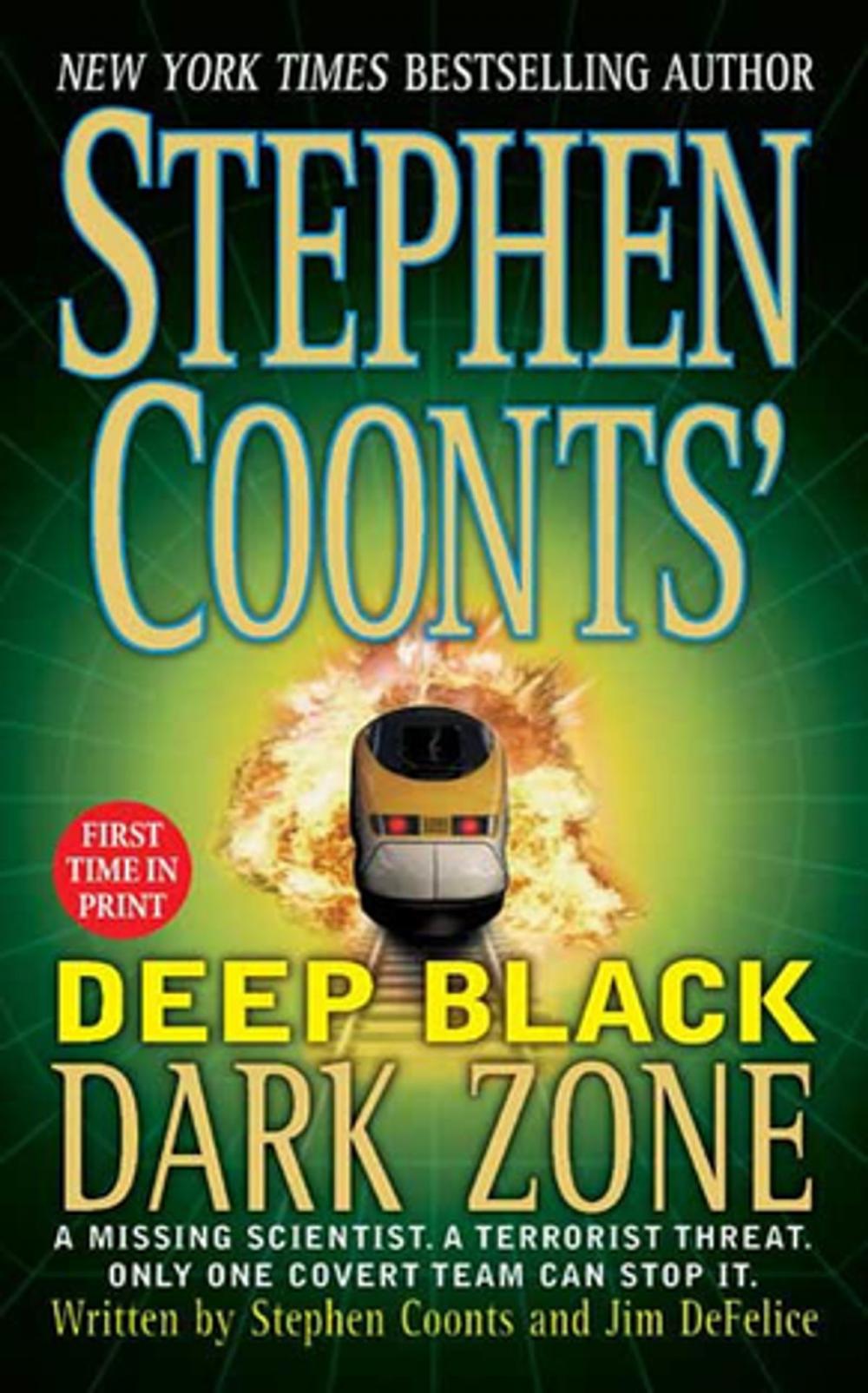 Big bigCover of Stephen Coonts' Deep Black Dark Zone