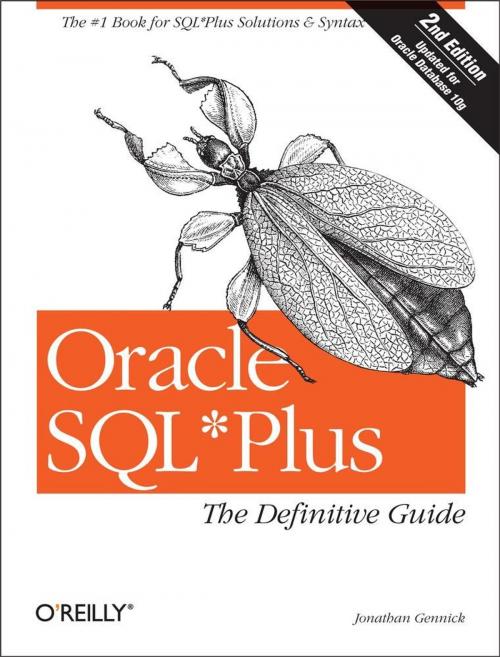 Cover of the book Oracle SQL*Plus: The Definitive Guide by Jonathan Gennick, O'Reilly Media