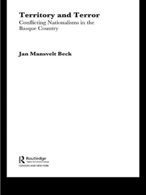 Cover of the book Territory and Terror by Jan Mansvelt Beck, Taylor and Francis