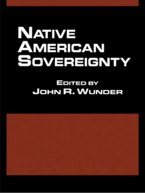 Cover of the book Native American Sovereignty by , Taylor and Francis