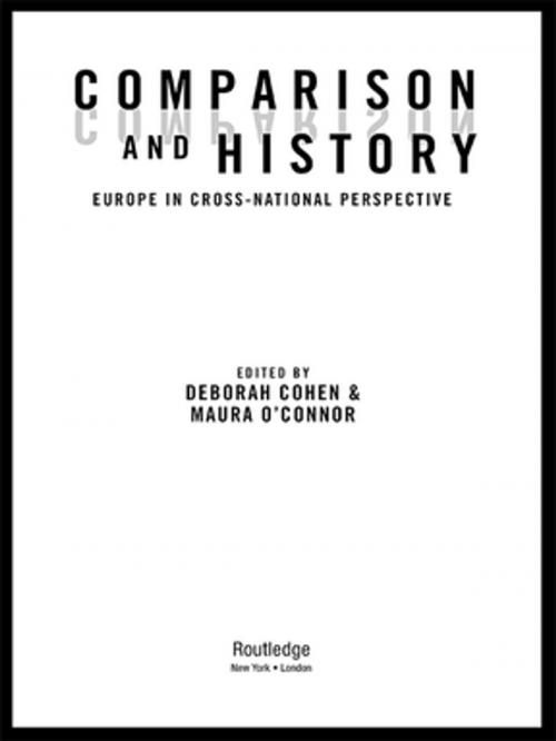 Cover of the book Comparison and History by , Taylor and Francis