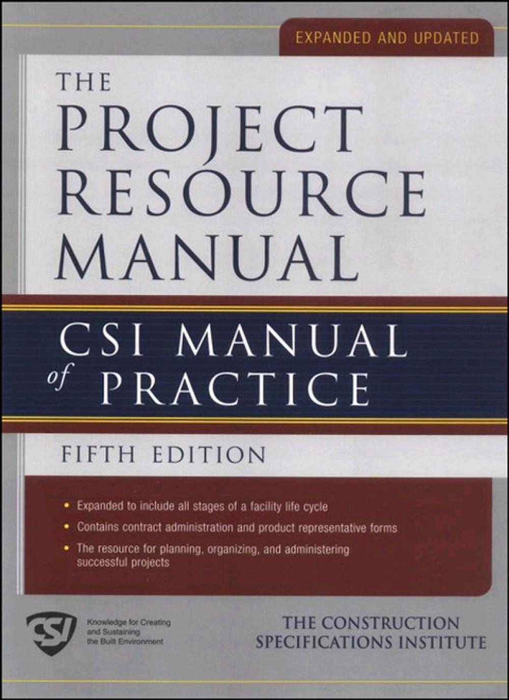 Big bigCover of The Project Resource Manual (PRM)