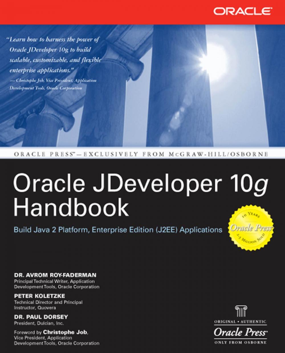 Big bigCover of Oracle JDeveloper 10g Handbook