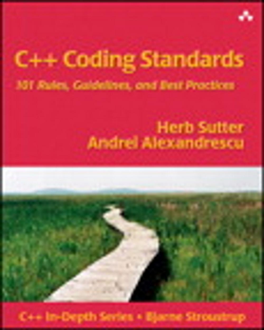 Big bigCover of C++ Coding Standards