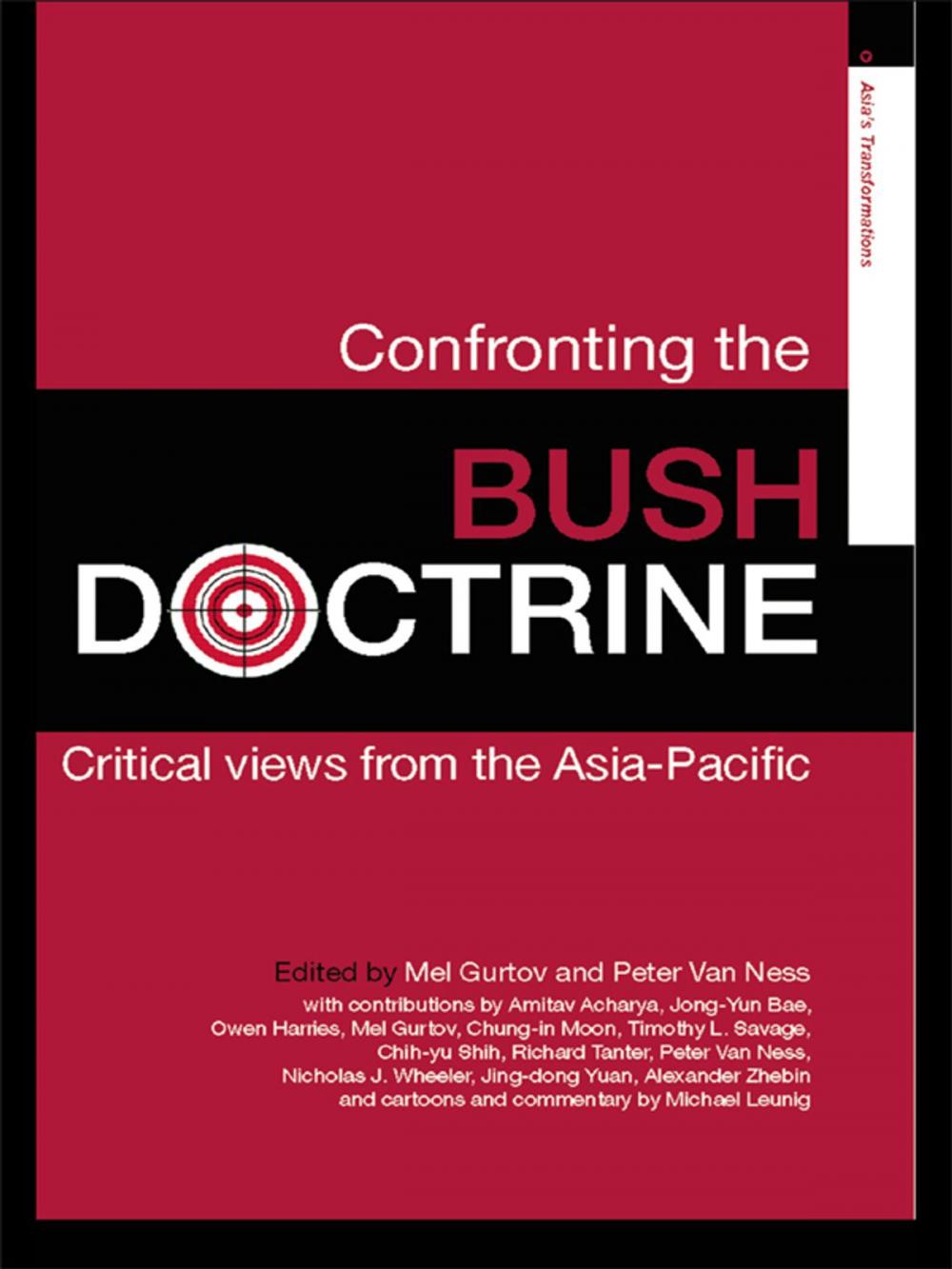 Big bigCover of Confronting the Bush Doctrine