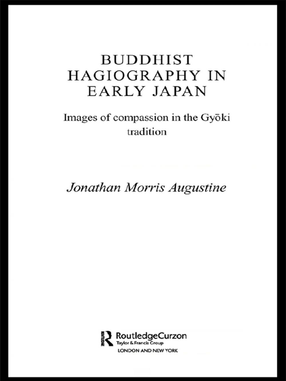 Big bigCover of Buddhist Hagiography in Early Japan