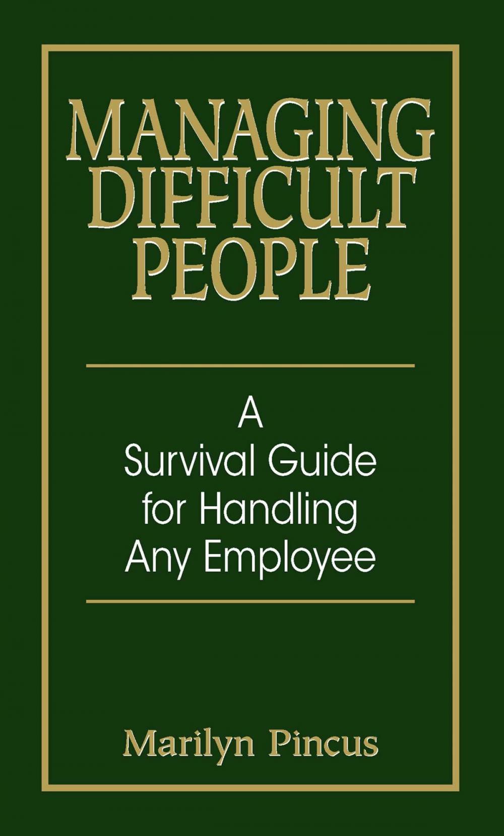 Big bigCover of Managing Difficult People