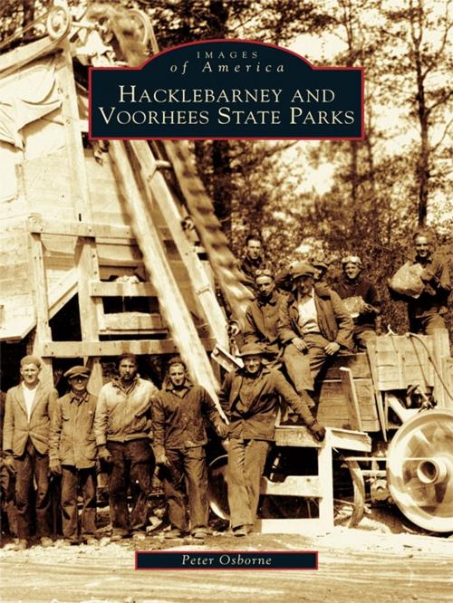 Cover of the book Hacklebarney and Voorhees State Parks by Peter Osborne, Arcadia Publishing Inc.