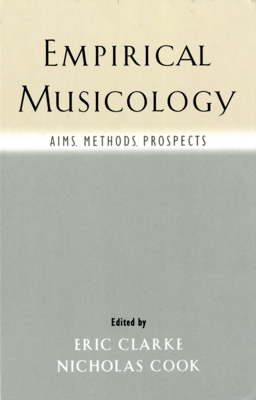 Big bigCover of Empirical Musicology