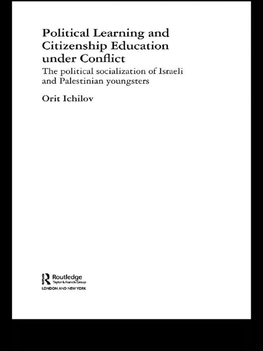 Big bigCover of Political Learning and Citizenship Education Under Conflict