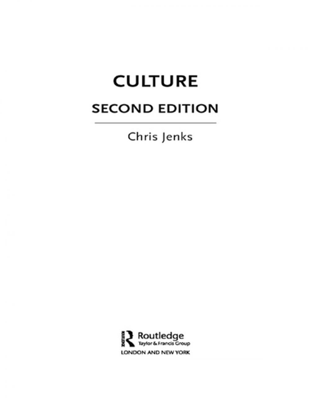 Big bigCover of Culture