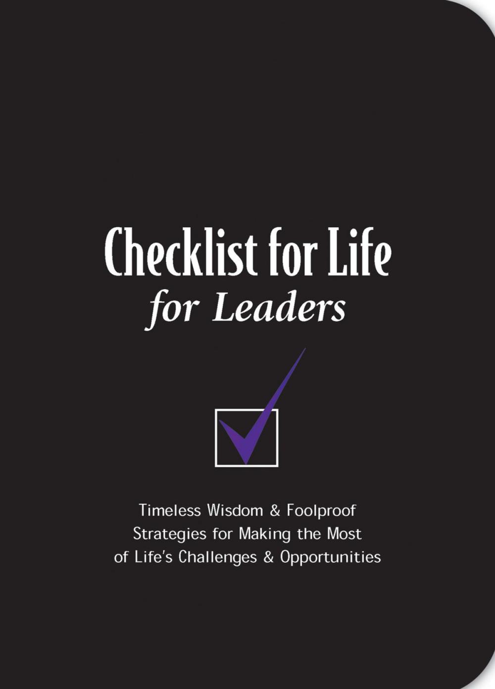 Big bigCover of Checklist for Life for Leaders