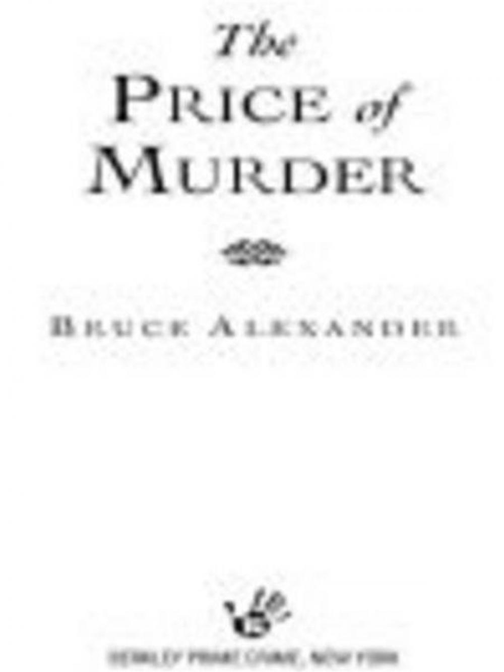 Big bigCover of The Price of Murder