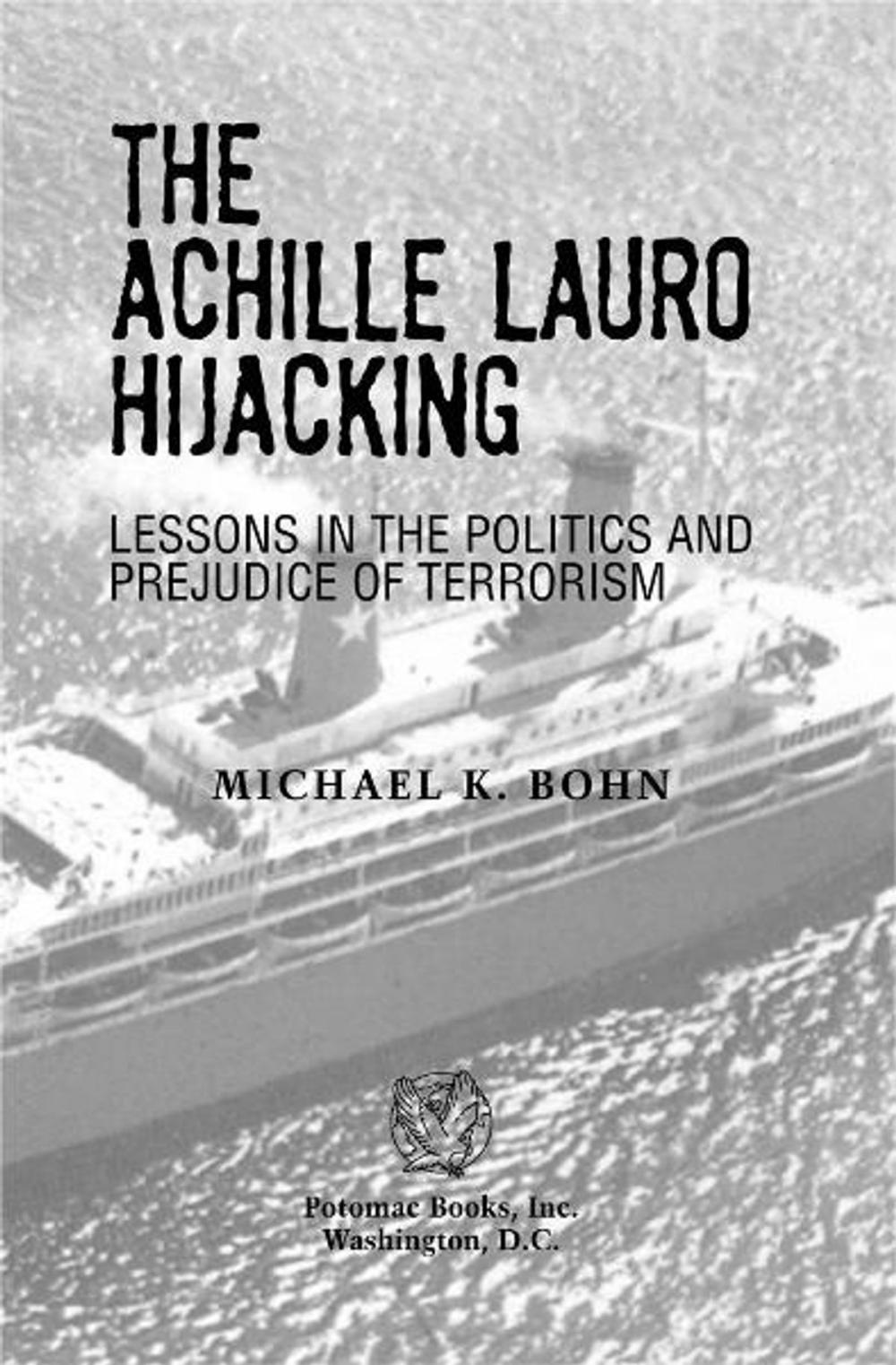 Big bigCover of The Achille Lauro Hijacking