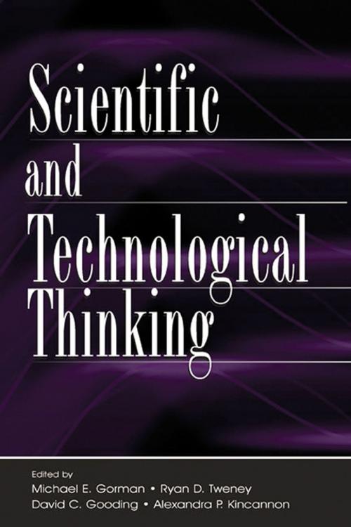 Cover of the book Scientific and Technological Thinking by , Taylor and Francis
