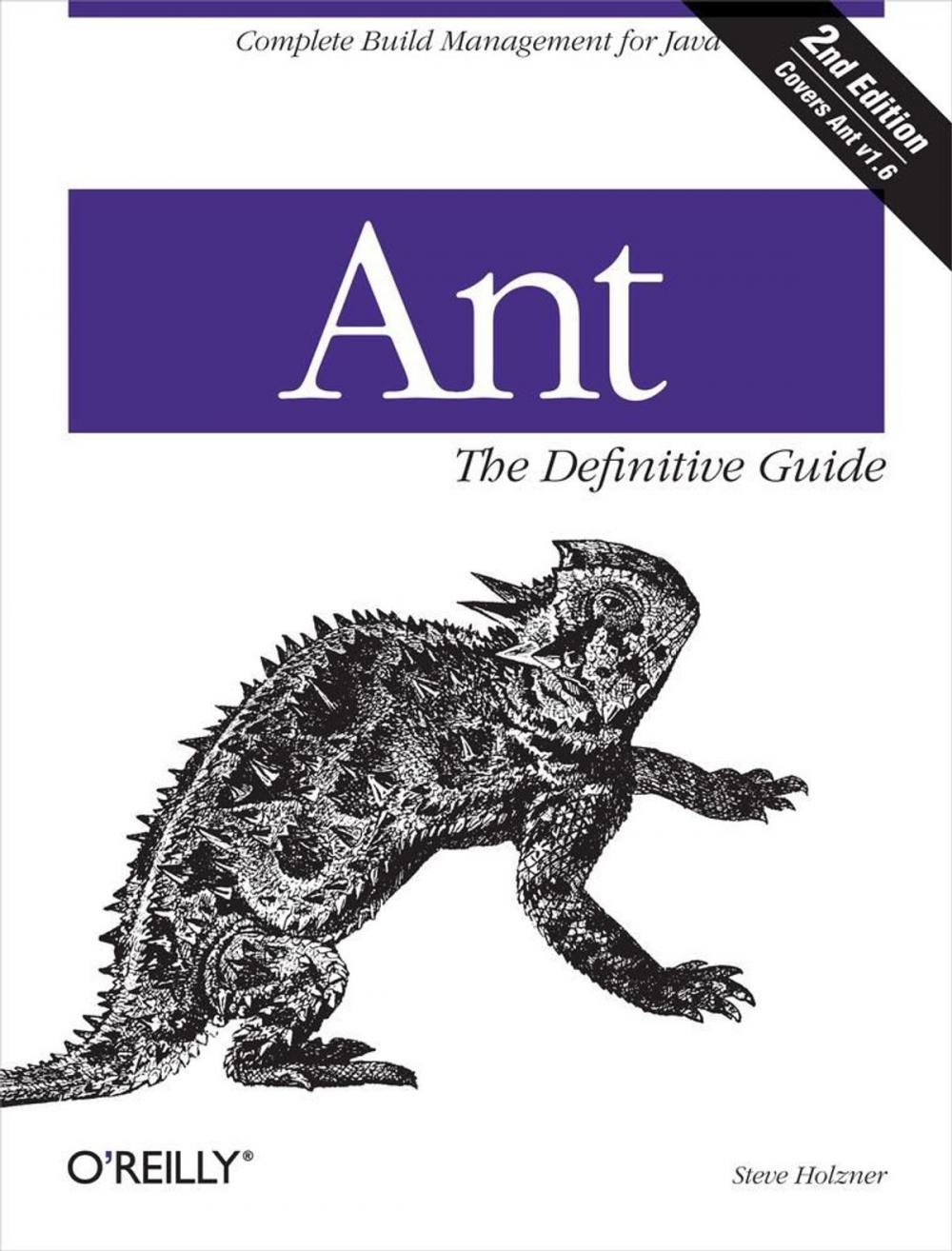 Big bigCover of Ant: The Definitive Guide