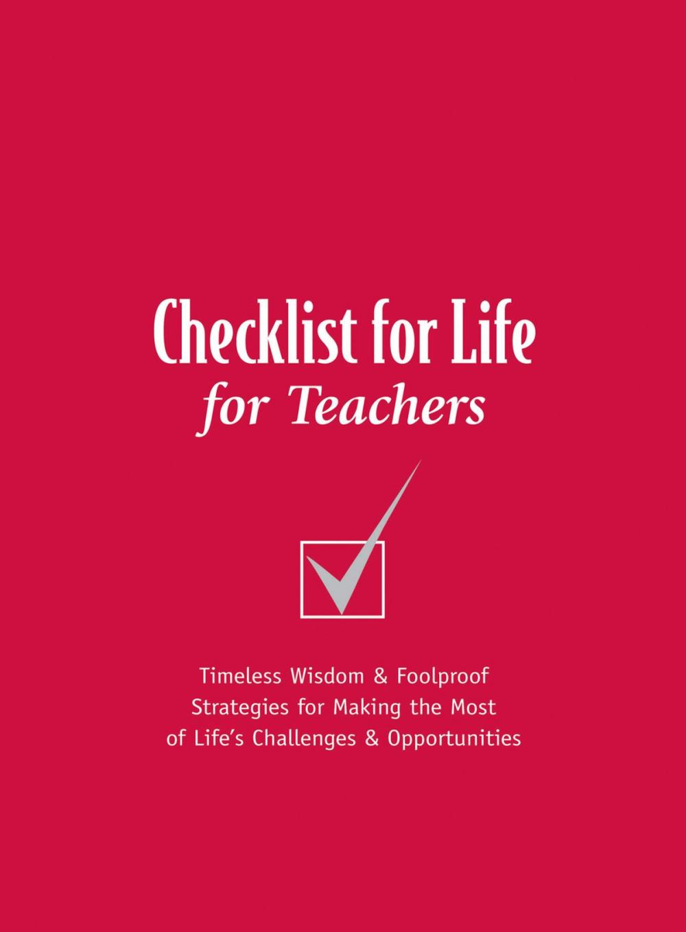 Big bigCover of Checklist for Life for Teachers