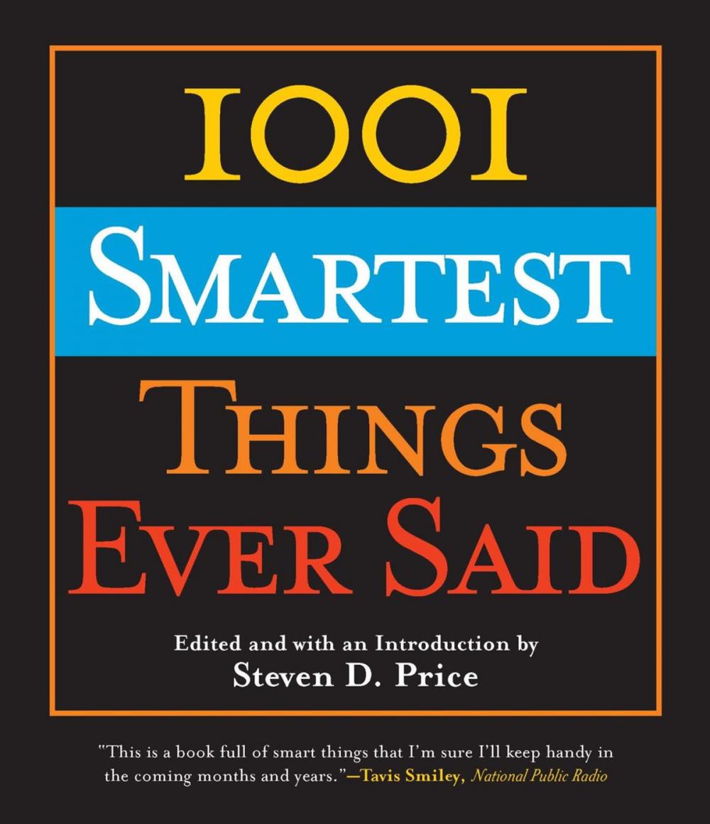 Big bigCover of 1001 Smartest Things Ever Said