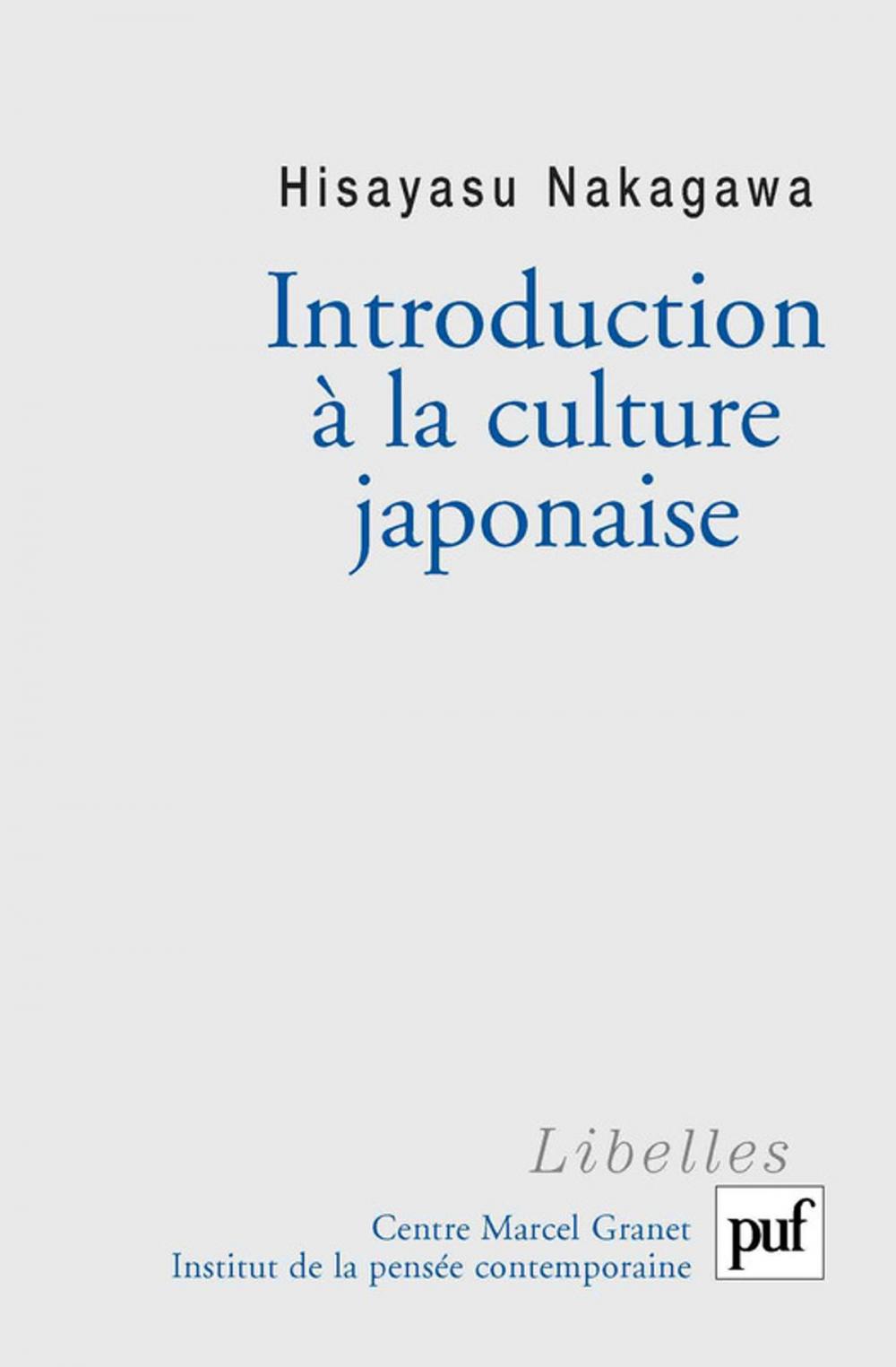 Big bigCover of Introduction à la culture japonaise