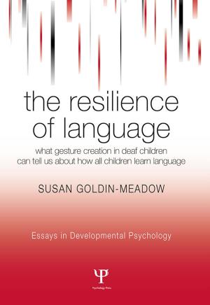 Cover of the book The Resilience of Language by Noga Applebaum