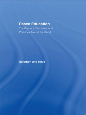 Cover of the book Peace Education by Krewasky A. Salter I