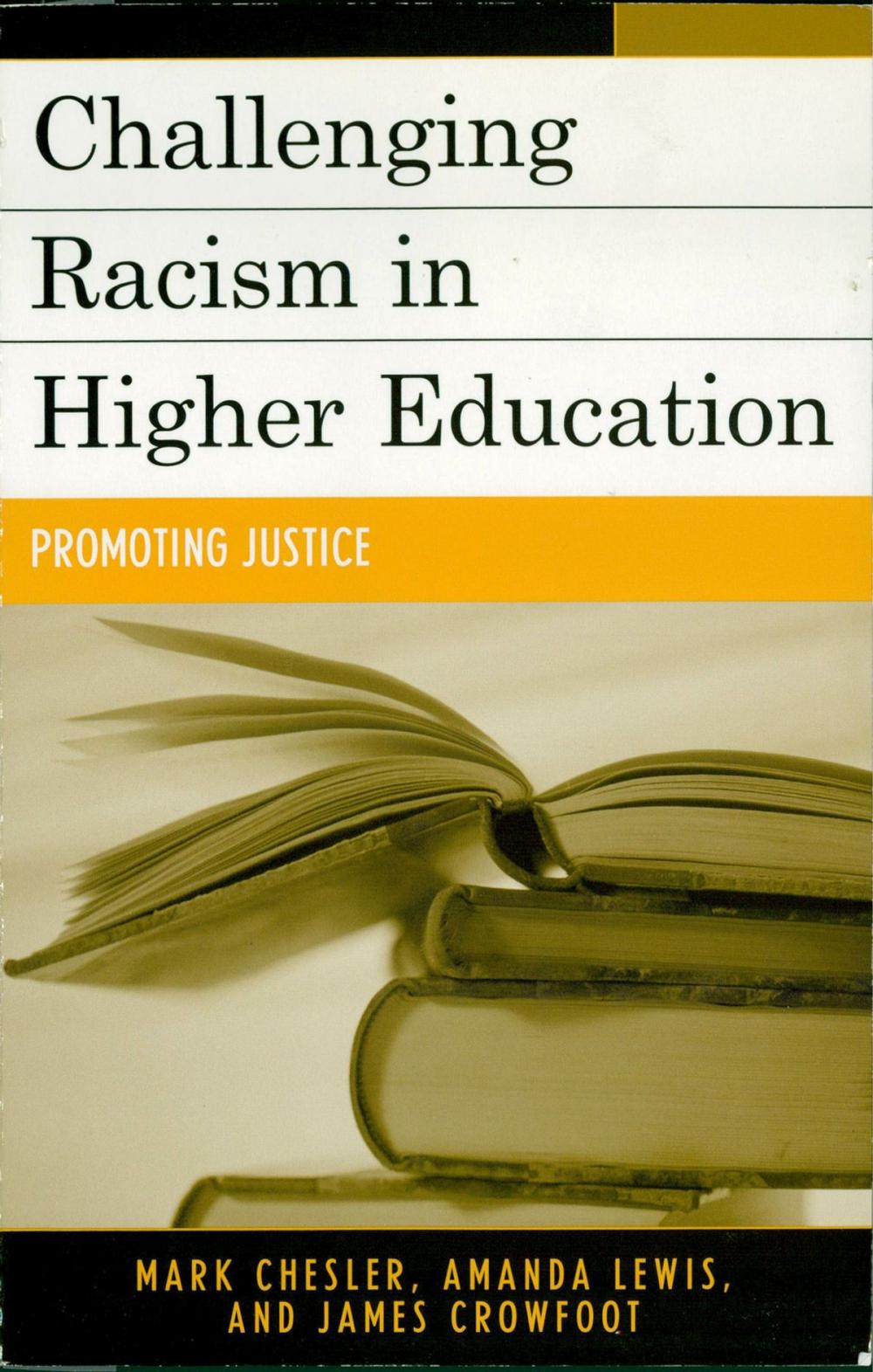 Big bigCover of Challenging Racism in Higher Education