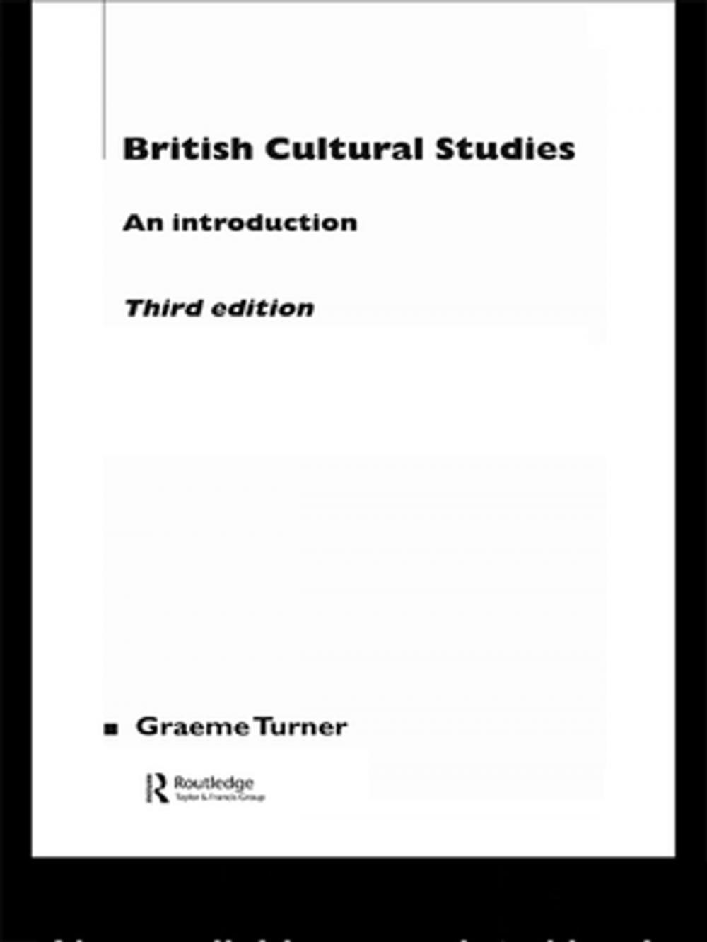 Big bigCover of British Cultural Studies