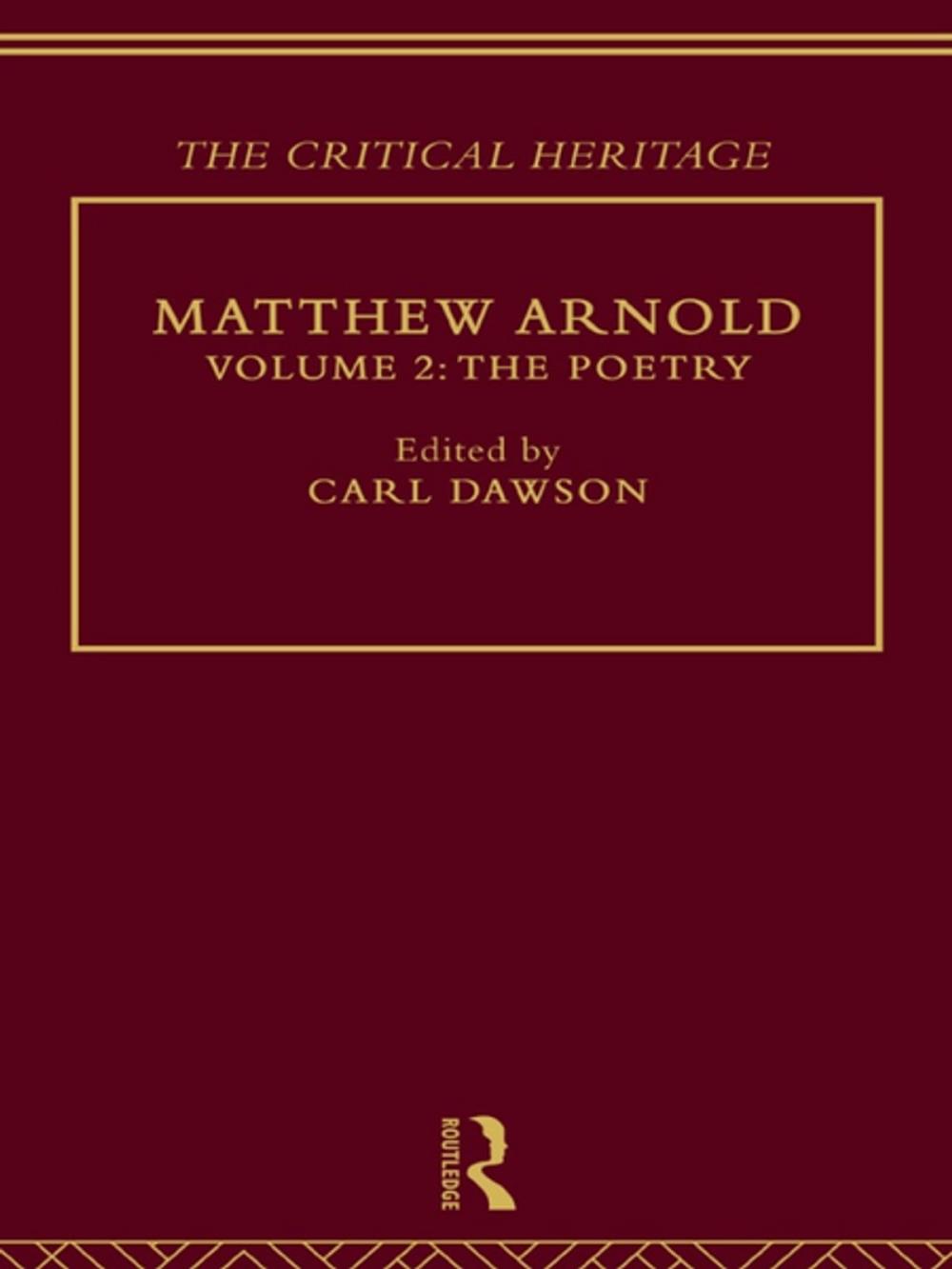 Big bigCover of Matthew Arnold