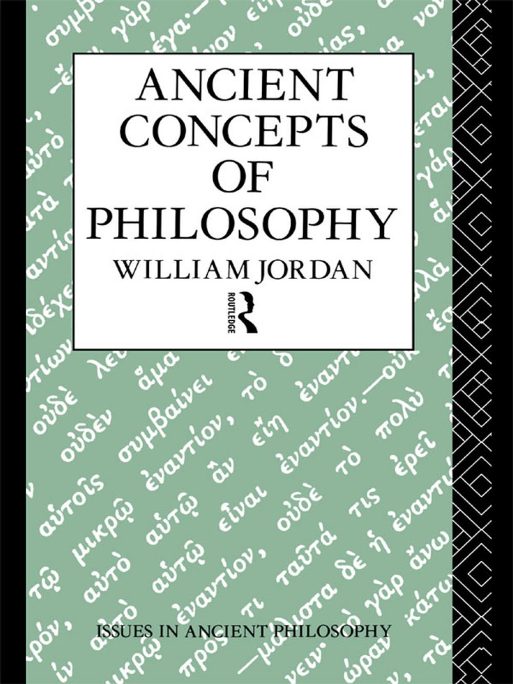 Big bigCover of Ancient Concepts of Philosophy