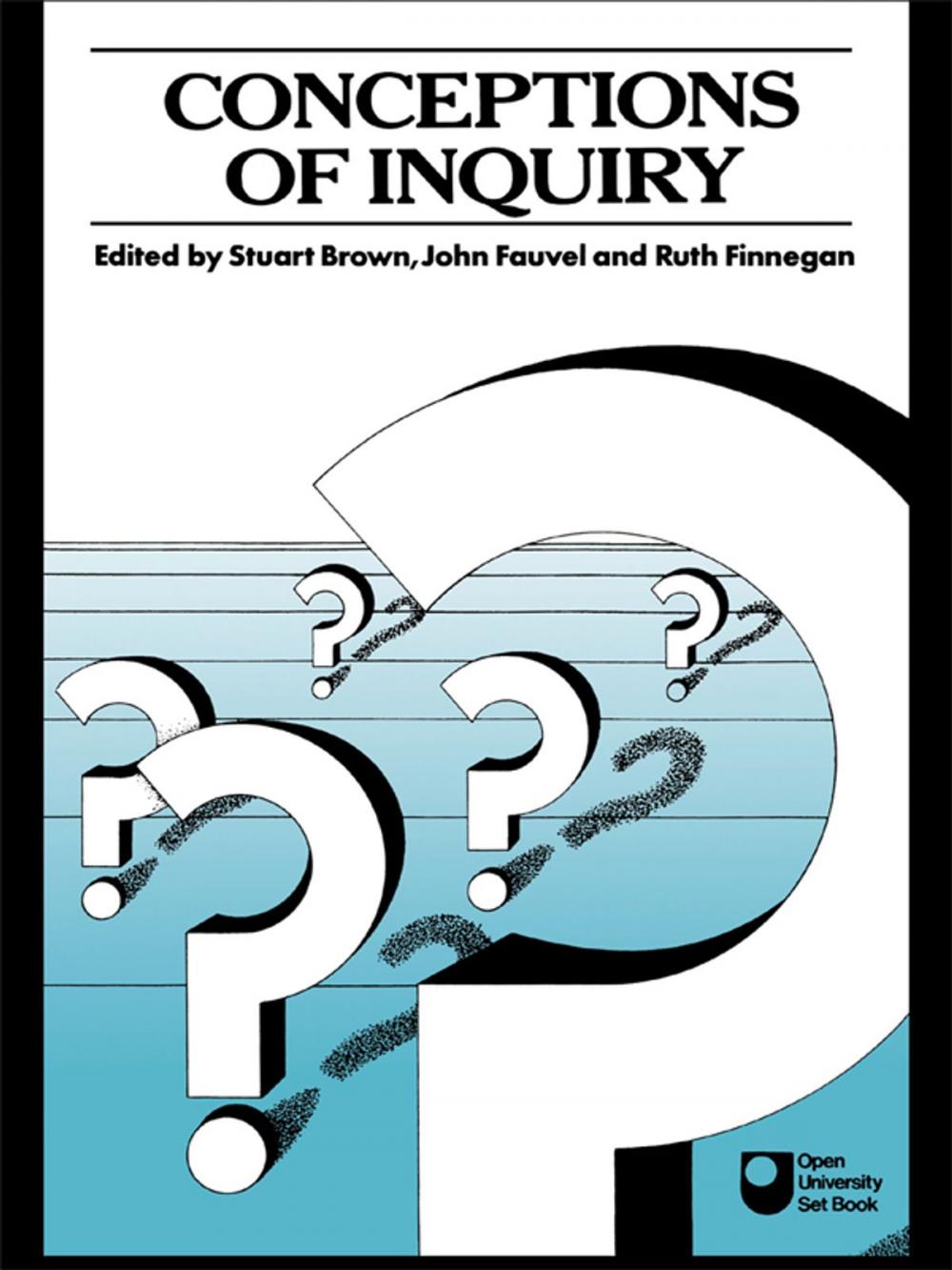 Big bigCover of Conceptions of Inquiry