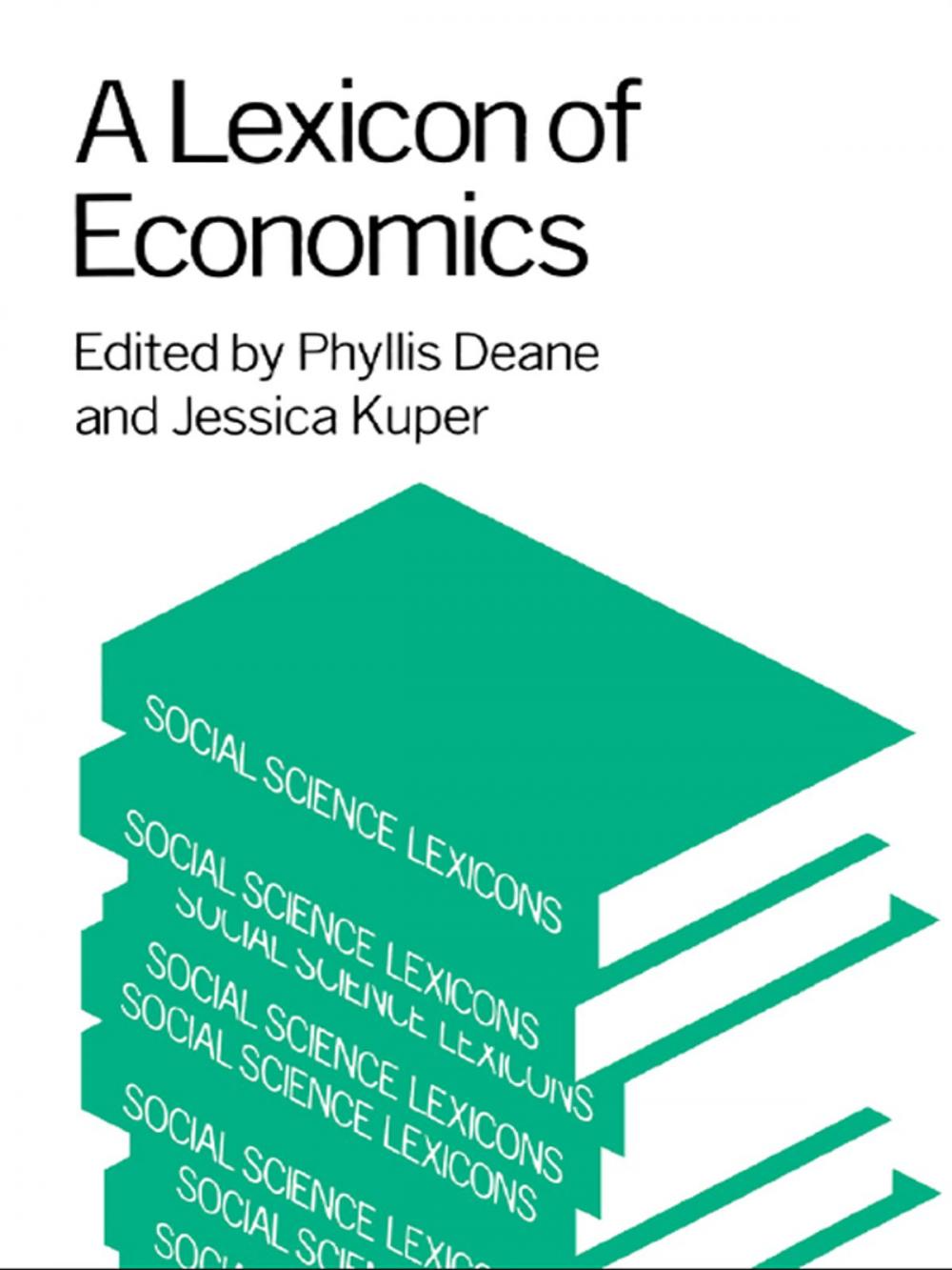 Big bigCover of A Lexicon of Economics