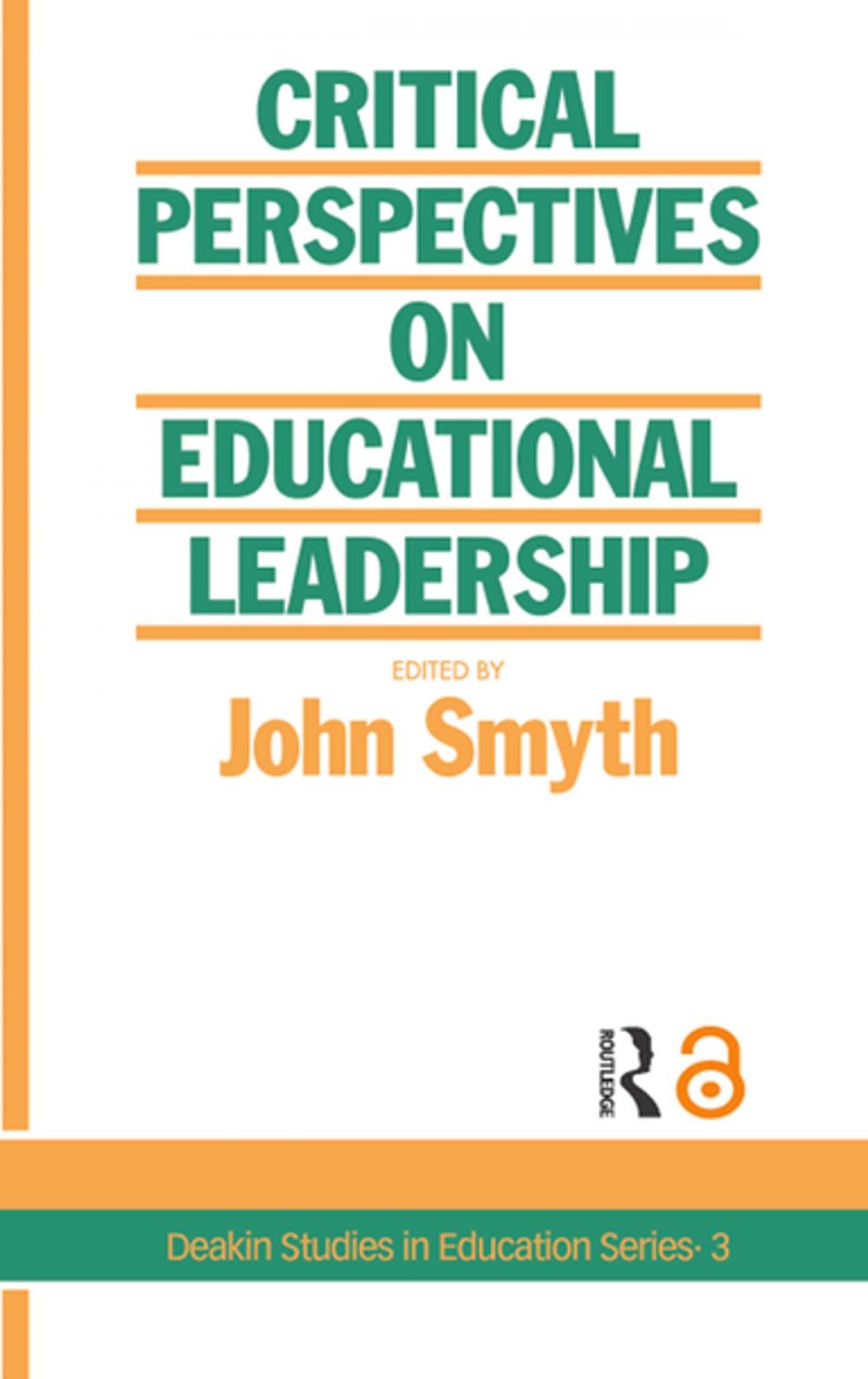 Big bigCover of Critical Perspectives On Educational Leadership