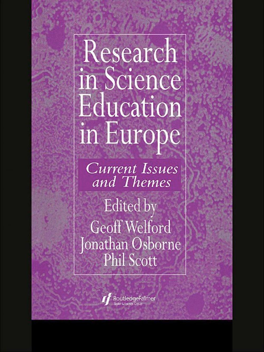 Big bigCover of Research in science education in Europe