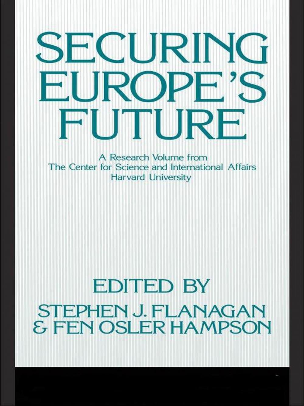 Big bigCover of Securing Europe's Future