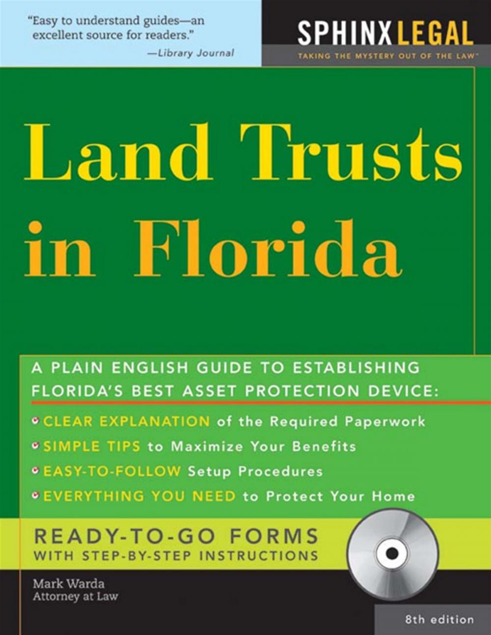 Big bigCover of The Landlords' Rights & Duties in Florida