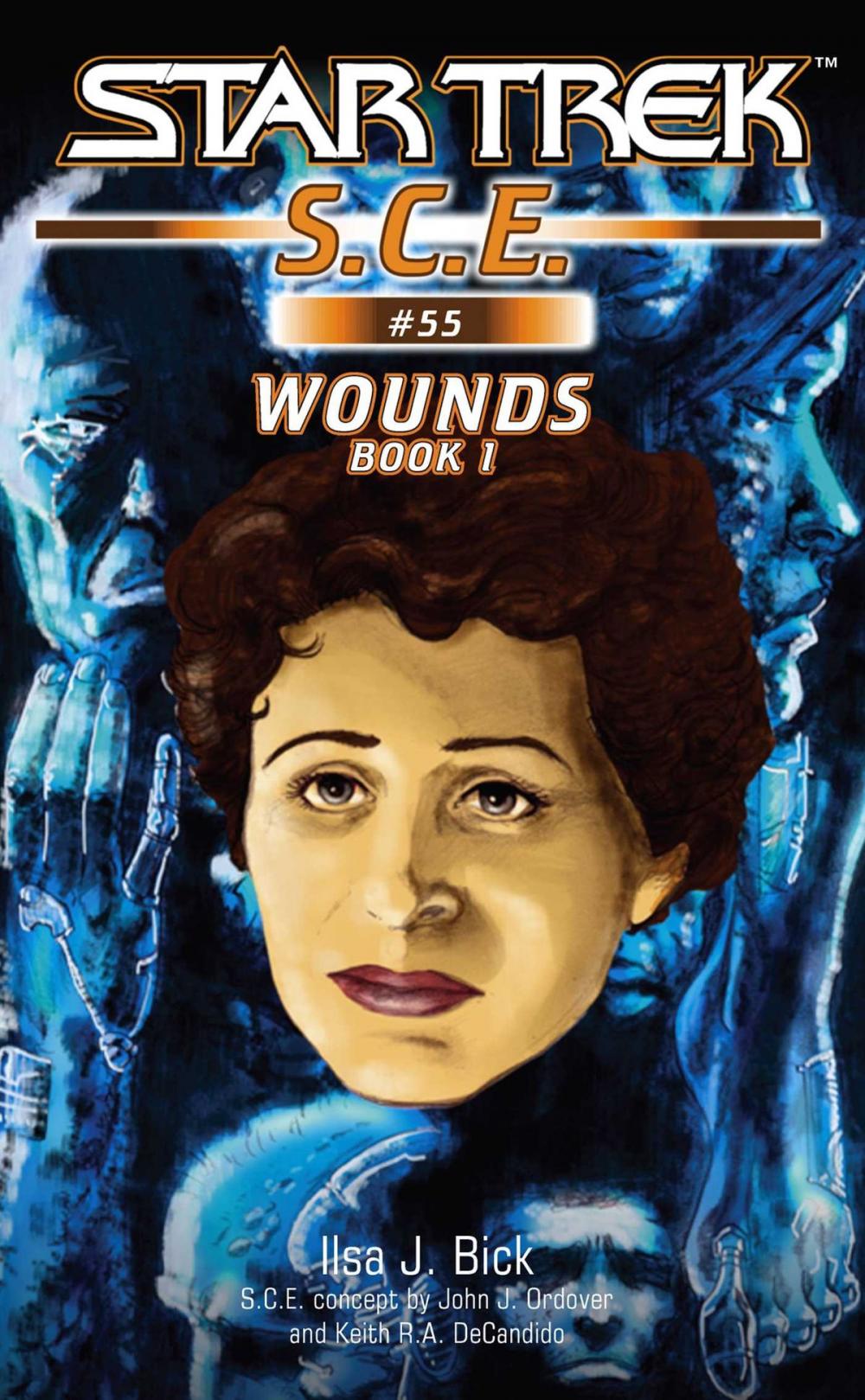 Big bigCover of Star Trek: Wounds, Book 1